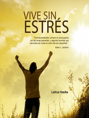 cover image of Vive sin estrés